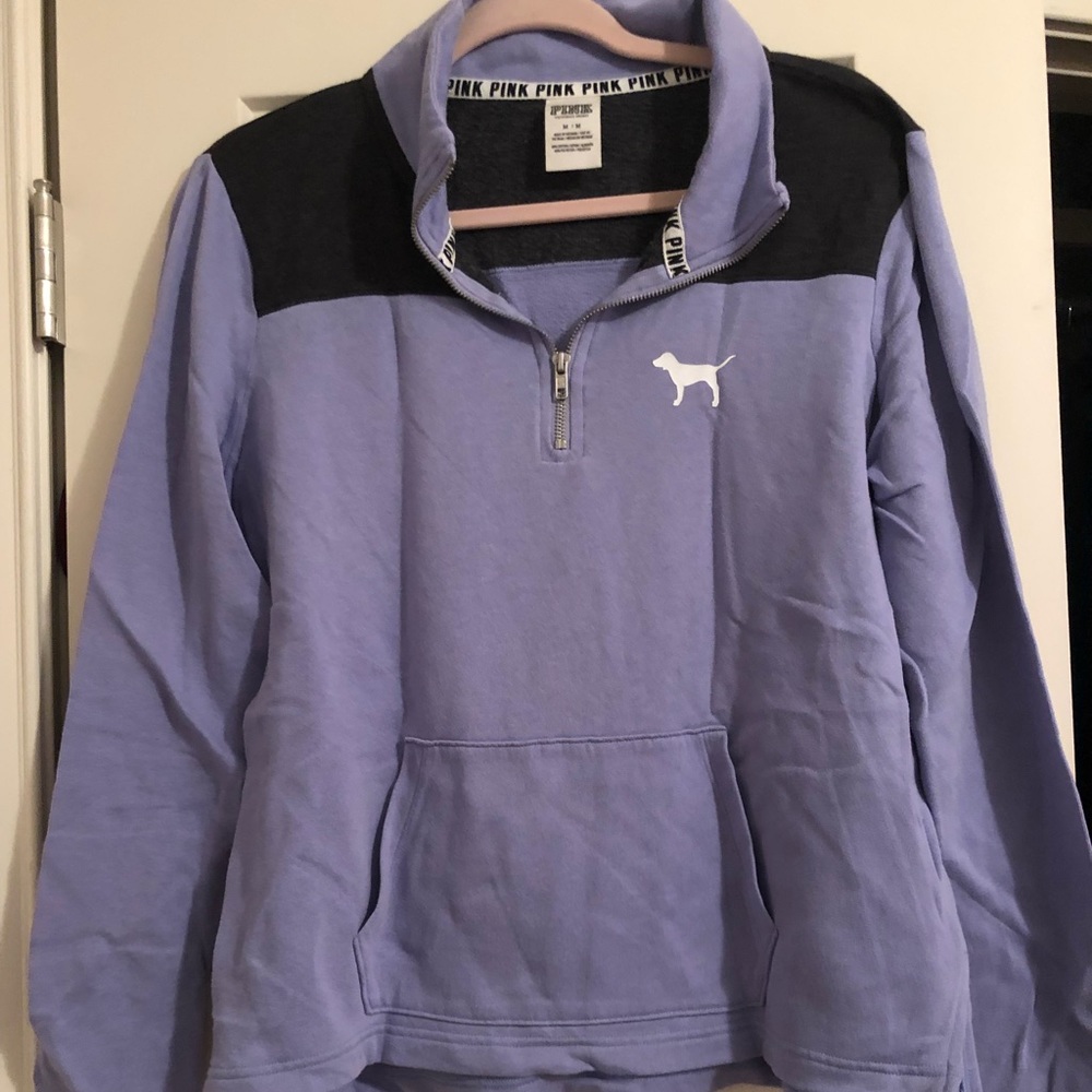 Pink Quarter Zip